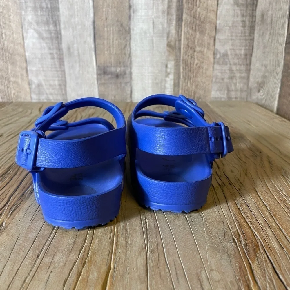 Birkenstock Kids Blue EVA Two-Strap Sandals